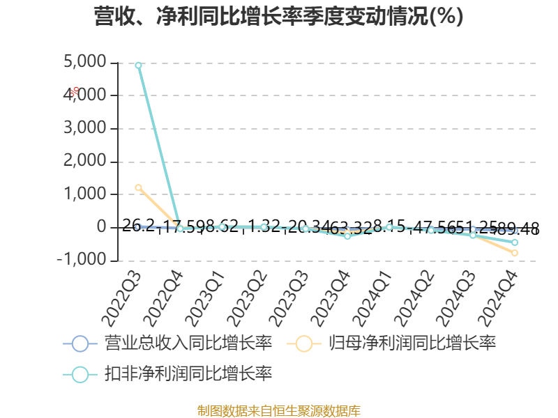 数字政通：2024年亏损3.96亿元