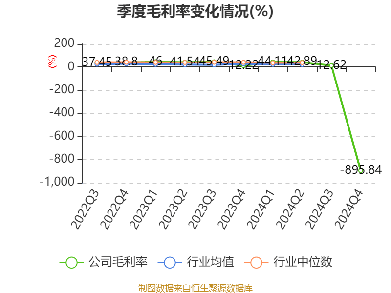 数字政通：2024年亏损3.96亿元