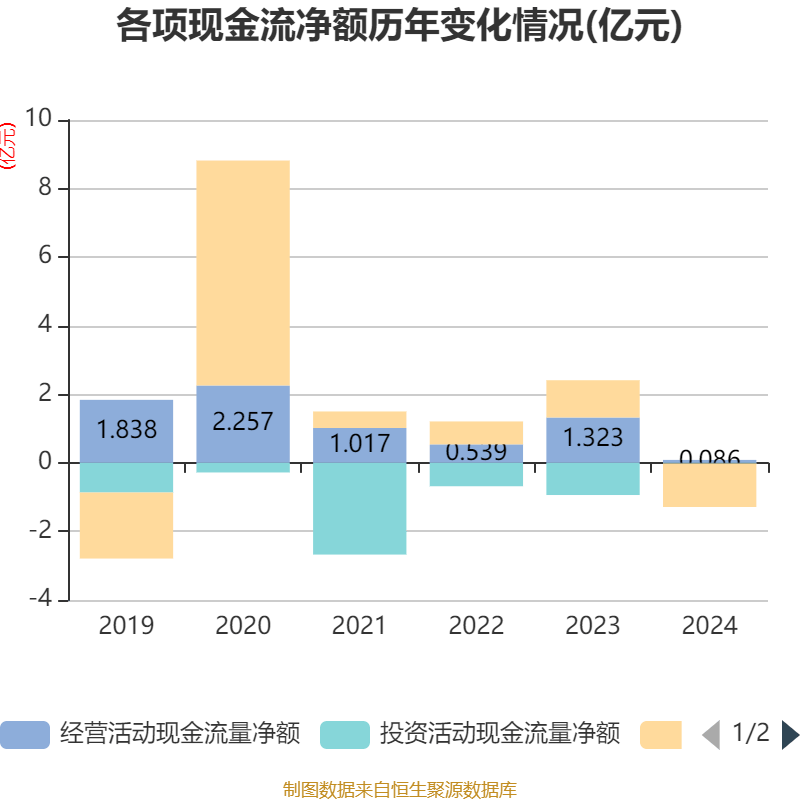 数字政通：2024年亏损3.96亿元