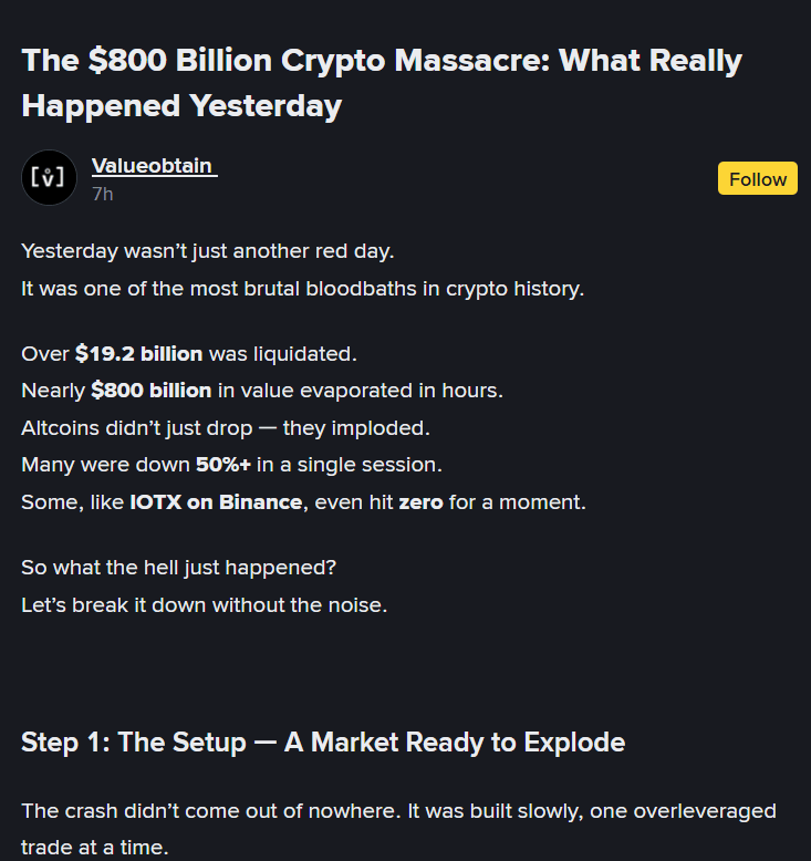 一个帖子引发的“币圈历史最大惨案”:币安宕机,“第三大稳定币”脱锚与惨烈的“铁索连舟”