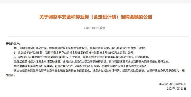 财经观察|起购金额提高至1200元!多家银行积存金门槛有变,是何原因?